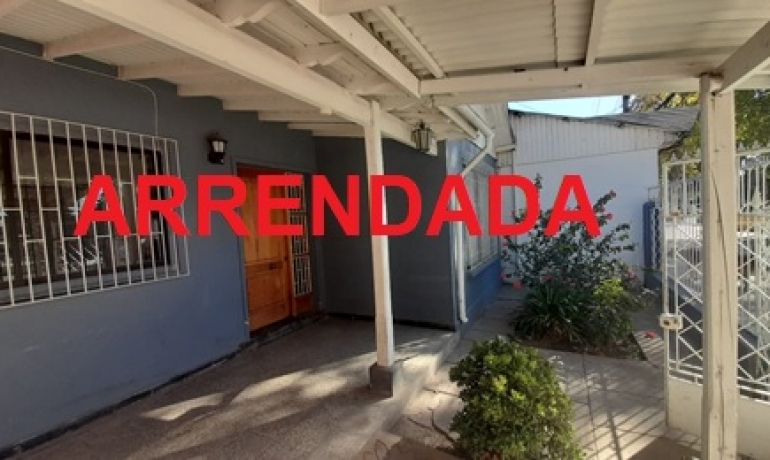 Arrienda casa Vic.Mackenna