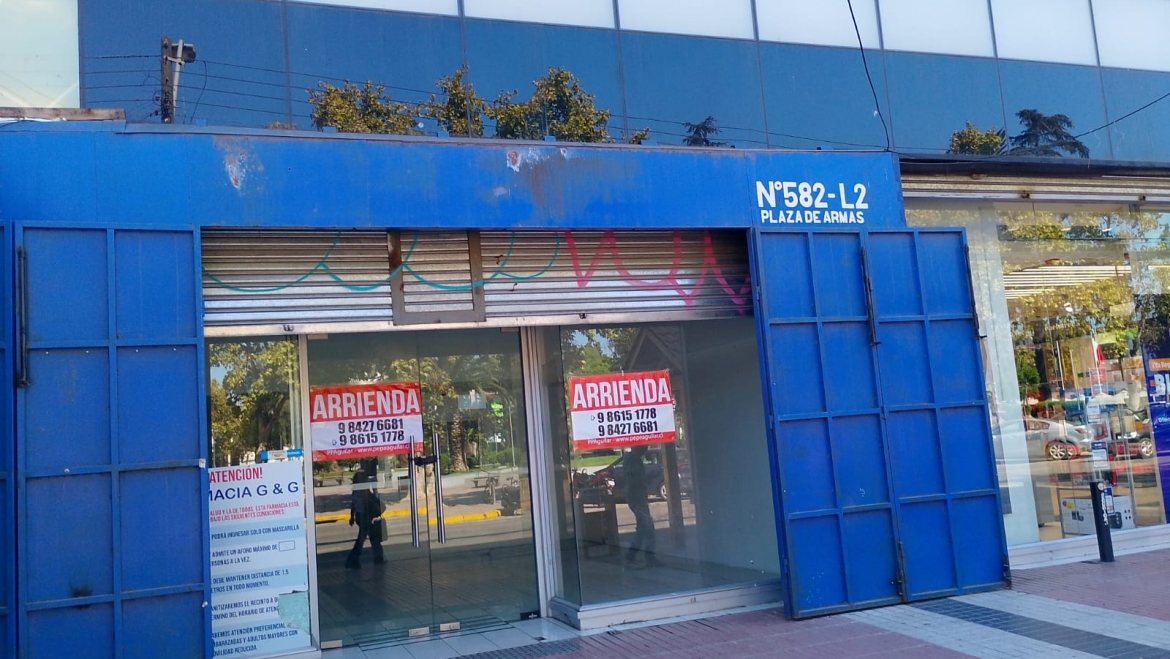 EXCELENTE LOCAL COMERCIAL PLAZA CENTRO MELIPILLA
