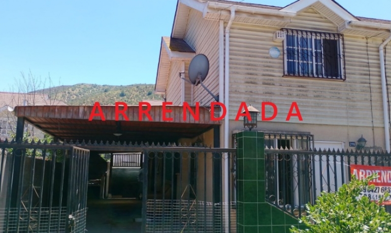 Arrienda Casa Villa Inca, Melipilla