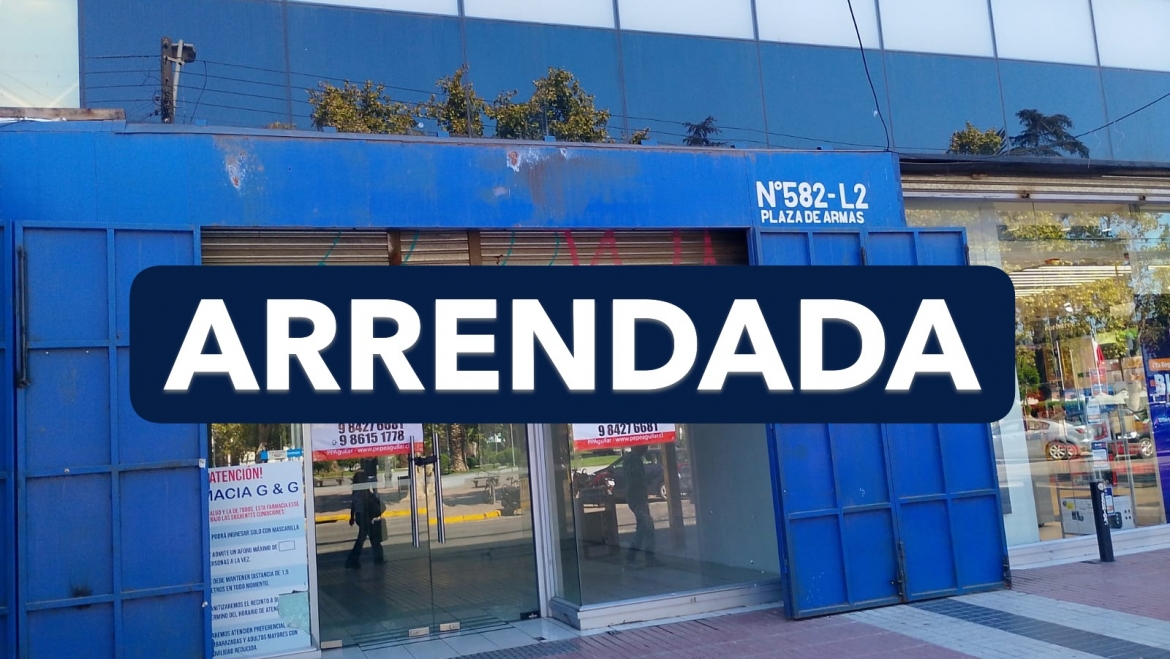 EXCELENTE LOCAL COMERCIAL PLAZA CENTRO MELIPILLA