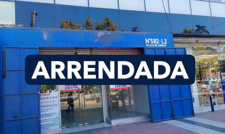 EXCELENTE LOCAL COMERCIAL PLAZA CENTRO MELIPILLA