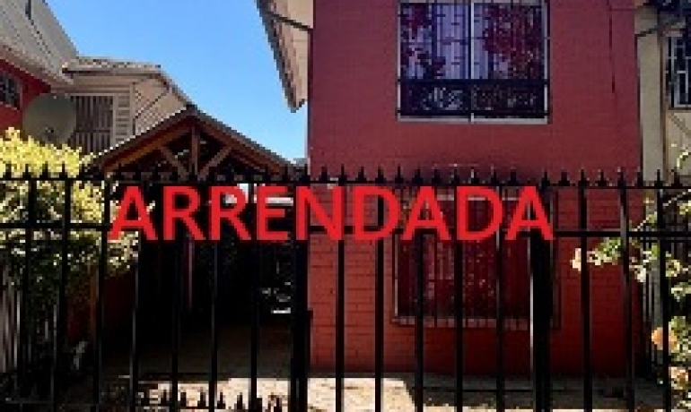 Arrienda Casa Vicuña Mackenna, Melipilla