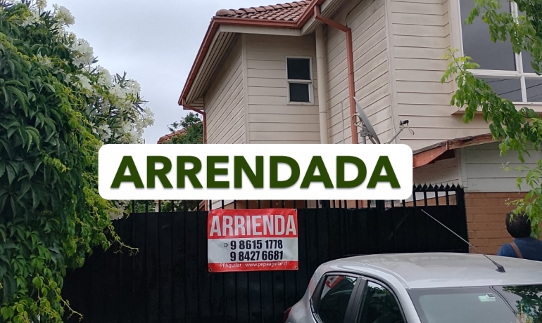 Arrienda casa Chacra San Pedro – Melipilla