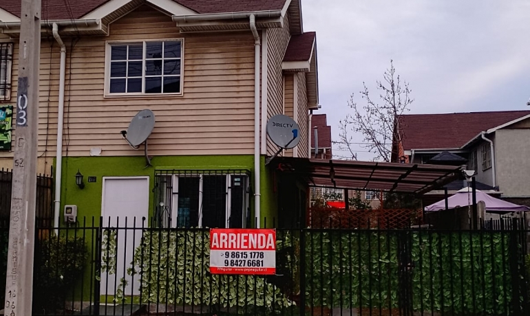 Arrienda Casa Villa Inca, Melipilla